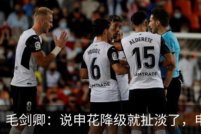 毛剑卿：说申花降级就扯淡了，申花还是有实力的，不可能降